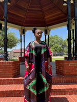 African Print Kimono Duster/ Custom Boho Oversized Robe