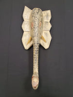 Hand Carved African Elephant Mask, Made in Ghana
