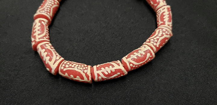 Gye Nyame Glass Beads - African Omnipotence in Every Bead.