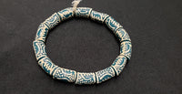 African Beads, Gye Nyame Glass Beads for Jewelry Making