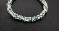 African Beads, Gye Nyame Glass Beads for Jewelry Making