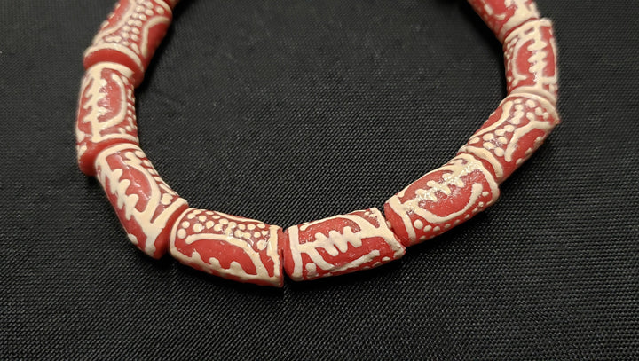 Gye Nyame Glass Beads - African Omnipotence in Every Bead.