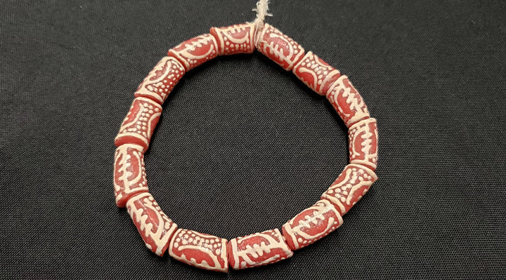 Gye Nyame Glass Beads - African Omnipotence in Every Bead.