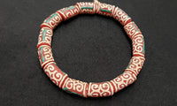 Craft with African glass beads from Ghana. Design jewelry, accessories, or crafts, with Dwennimmen Adinkra beads.