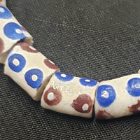 African glass beads, evil eye beads, AAB# 1583