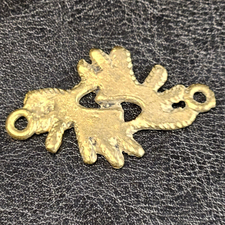 Ashanti Brass Obi Nka Obi Pendant - Symbol of harmony/Individuality