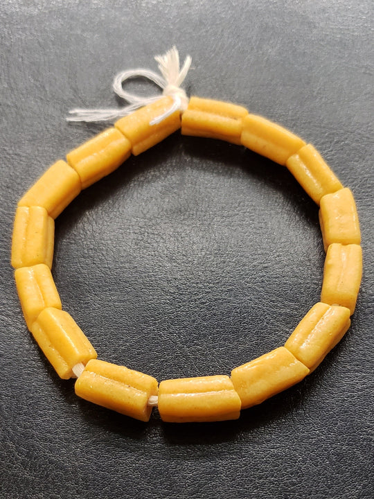 Handcrafted Krobo Tube Glass Beads - Endless Jewelry Making Possibilities