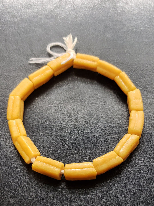 Handcrafted Krobo Tube Glass Beads - Endless Jewelry Making Possibilities