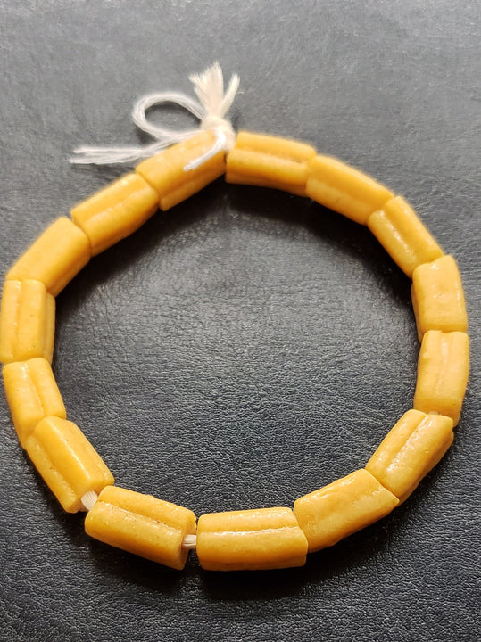 Handcrafted Krobo Tube Glass Beads - Endless Jewelry Making Possibilities