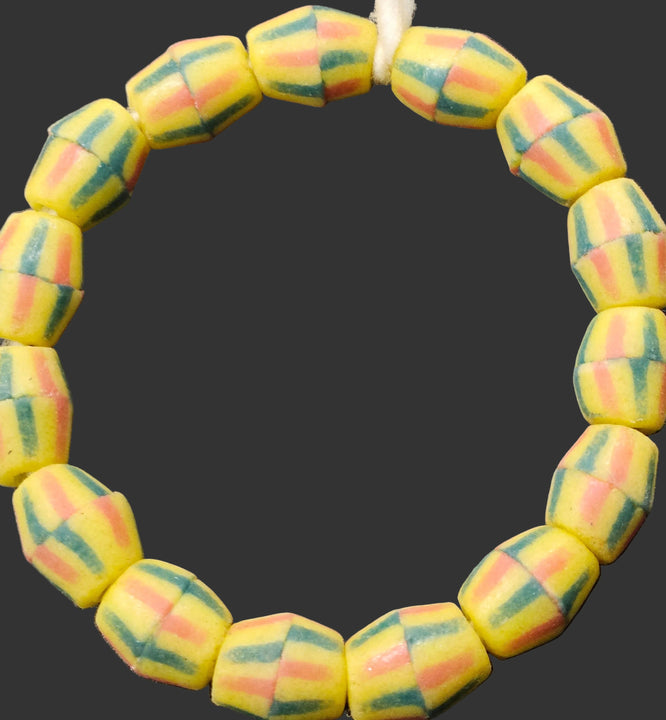 Handcrafted African Recycled Glass Beads - Chunky Beads #1801