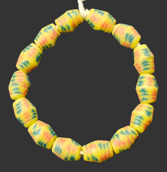 Handcrafted African Recycled Glass Beads - Chunky Beads #1802