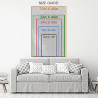 Born To Be A Boss Canvas Wall Art, Office Decor, Inspiration, Motivational Quotes, African American Art