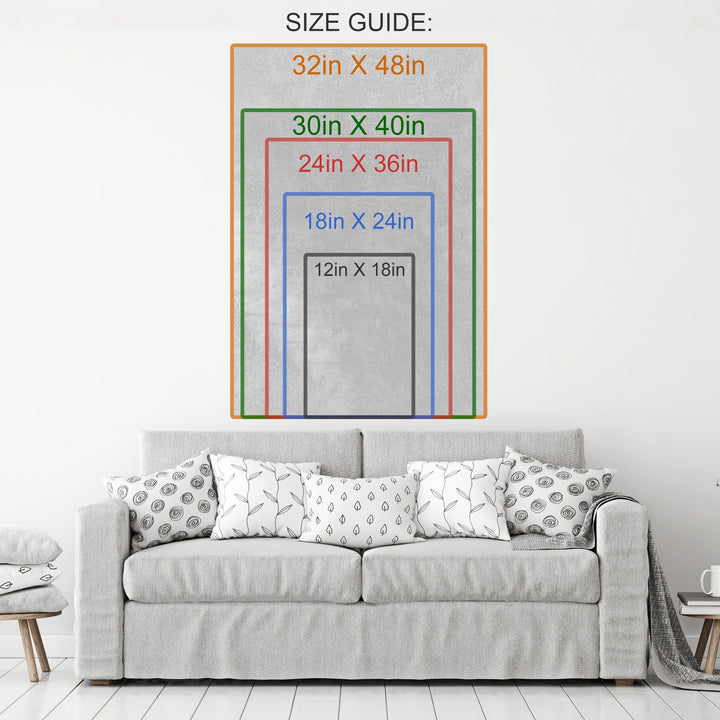 Born To Be A Boss Canvas Wall Art, Office Decor, Inspiration, Motivational Quotes, African American Art