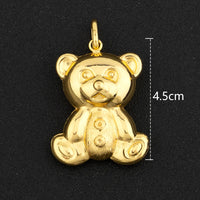 Hip Hop Personality Pendant Gold Color African Map Mermaid Dollar Euro Shape Pendant for Women Men Luxury Copper Chain Jewelry
