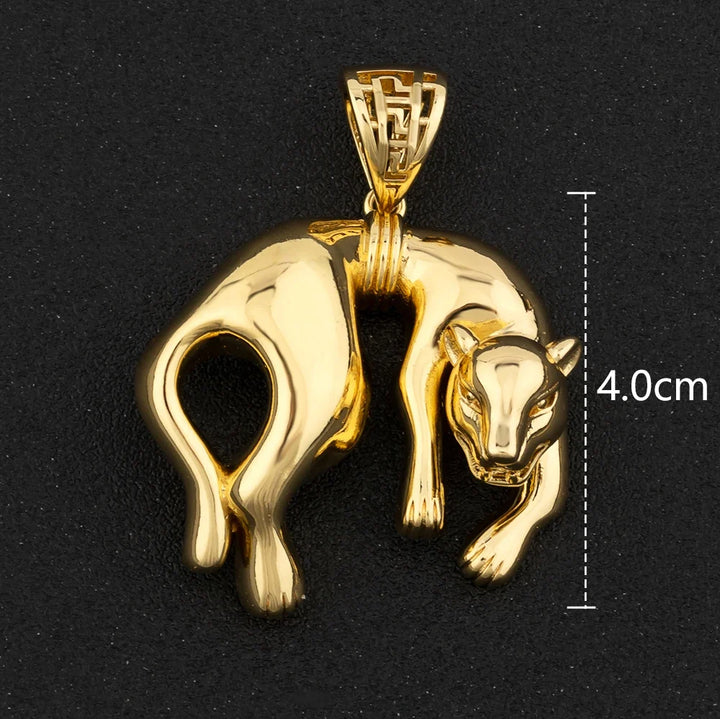 Hip Hop Personality Pendant Gold Color African Map Mermaid Dollar Euro Shape Pendant for Women Men Luxury Copper Chain Jewelry