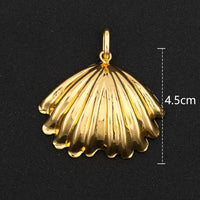 Gold Color Hip Hop Personality Pendant African Map Mermaid Dollar Euro Shape Pendant Party Jewelry Birthday Gifts