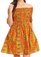 1065-orange/Blue-tribal