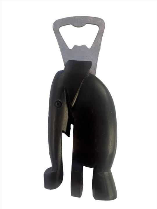 Handcarved Wooden Bottle Opener