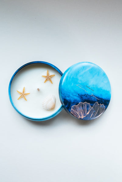 Ocean Breeze Scented Candle