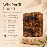 RAW African Black Soap