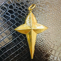 Gold Plated Pendants for Necklace Women Men Fashion 18k Gold Color African Map Design Pendant Jewelry Making for Party Daily