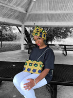 Ankara Purse and Head Wrap