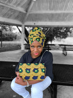 Ankara Purse and Head Wrap