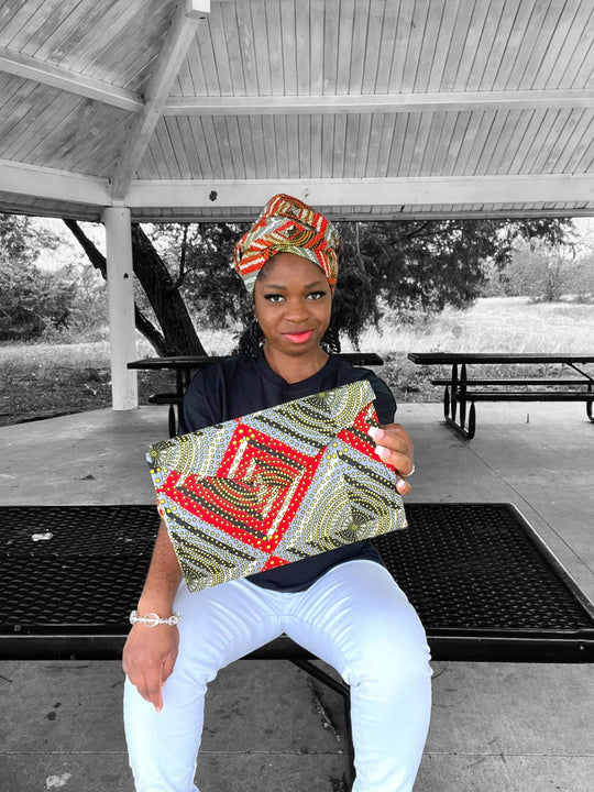 Ankara Purse and Head Wrap