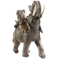Large African Elephant and Calf Statue Decorative Home and Garden Decor