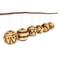 Marula Fruit Ornaments