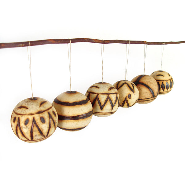 Marula Fruit Ornaments
