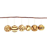 Marula Fruit Ornaments