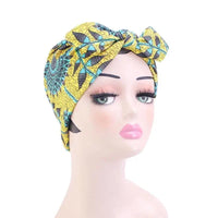 New Vintage African Print Stretch Bandana Head Wrap Long Scarf satin Floral Women Party Turban Headwear Cap Hair Accessories