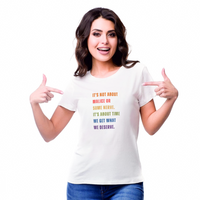 Women's Slim Fit T-Shirt - It's Not