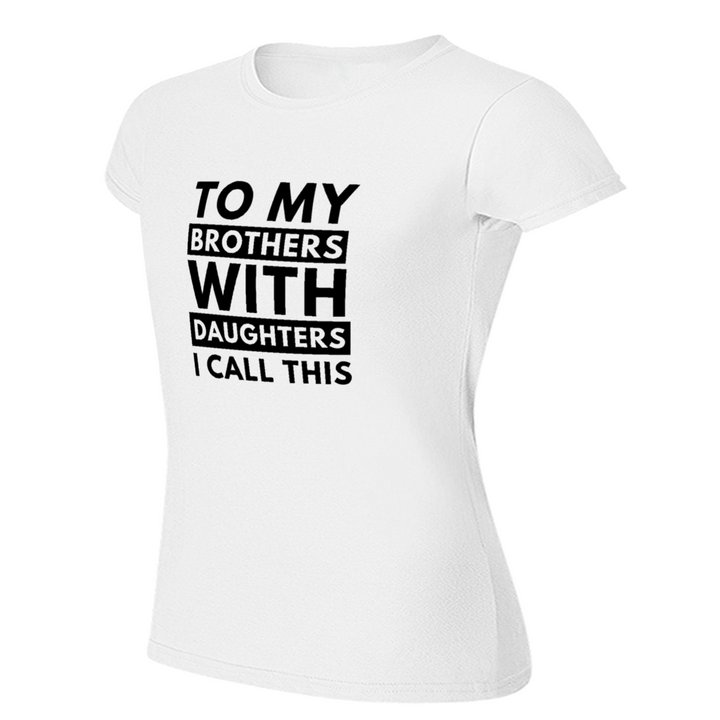 Women's Slim Fit T-Shirt - Brothers