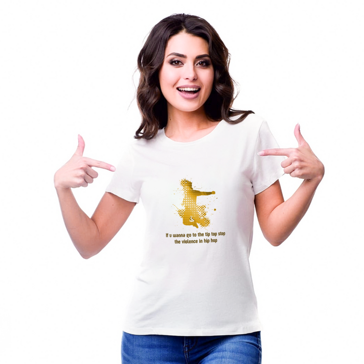 Women's Slim Fit T-Shirt - If You