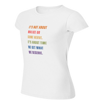 Women's Slim Fit T-Shirt - It's Not