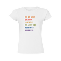 Women's Slim Fit T-Shirt - It's Not