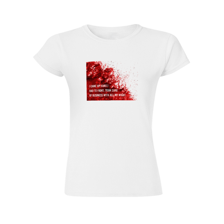 Women's Slim Fit T-Shirt - I Came Up